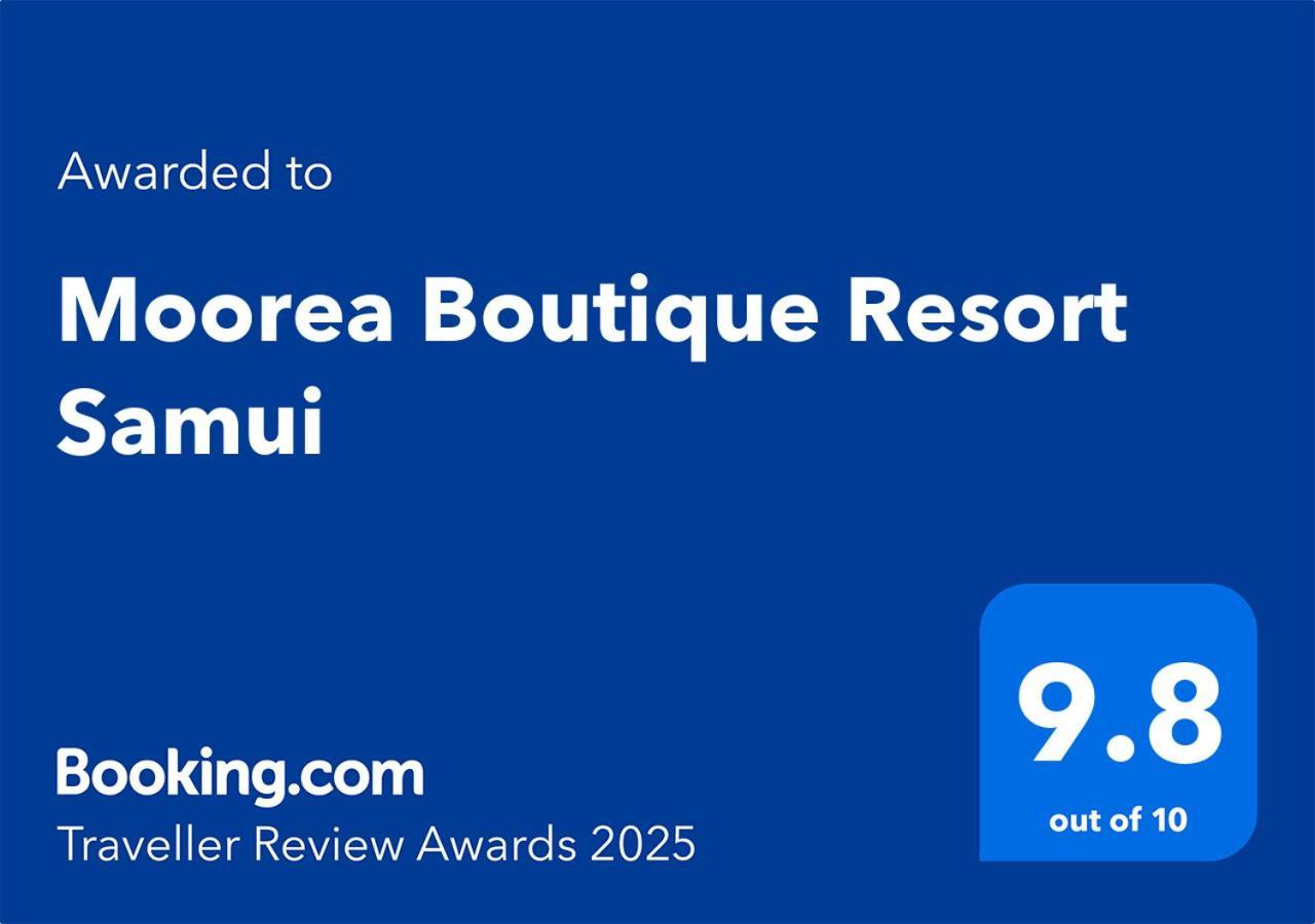 Moorea Boutique Resort Samui Ban Tai  Exterior foto
